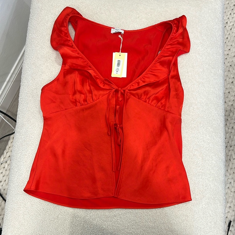 Aritzia Satin Blouse